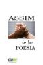 CBJE - Antologia "Assim se faz poesia" Com o poema “O parto da saudade”